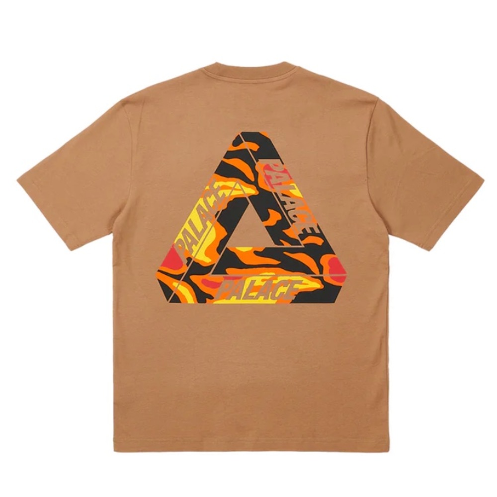 PALACE Jungle Camo Mocha Tri-Ferg T-Shirt